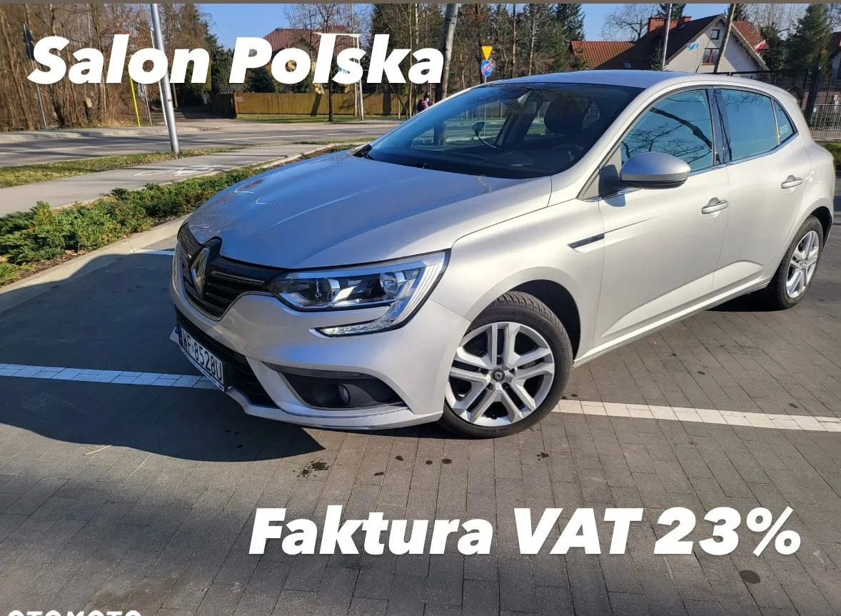 mazowieckie Renault Megane cena 47500 przebieg: 84376, rok produkcji 2020 z Marki